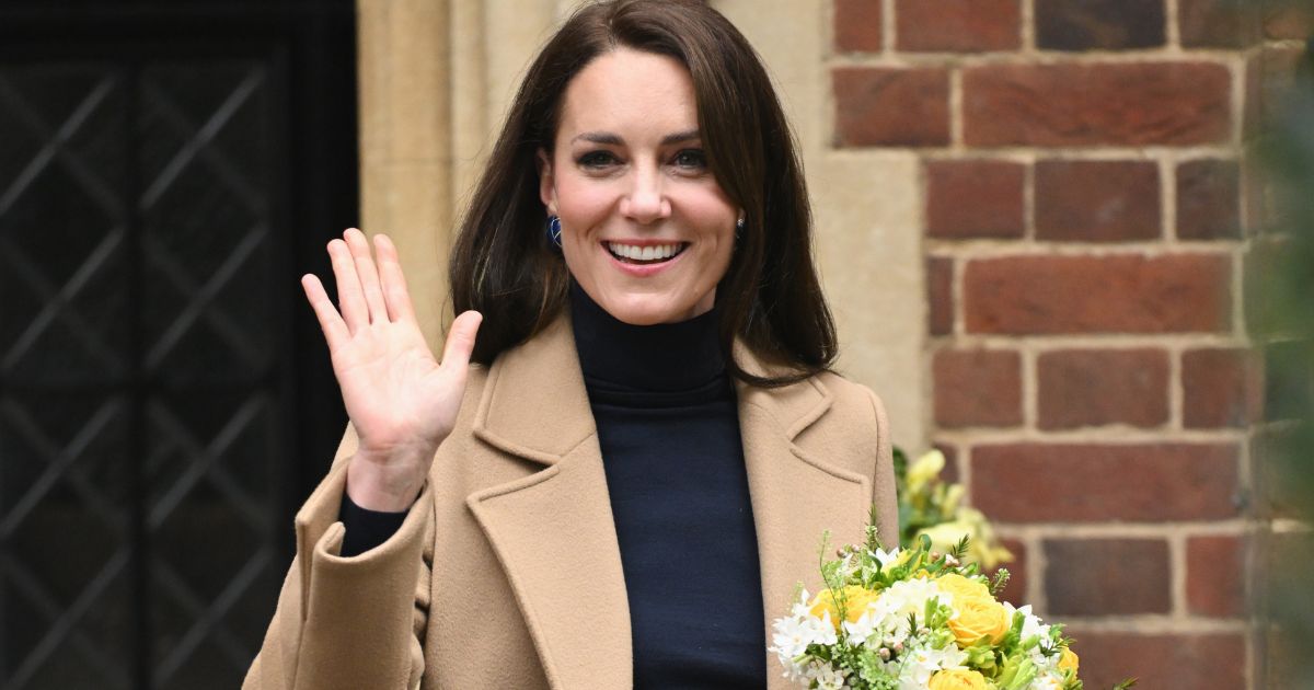 Kate Middleton during her visit to Oxford House