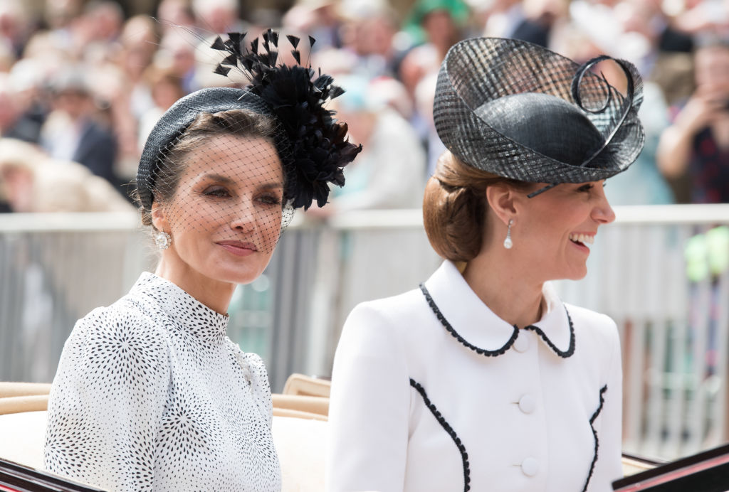 Queen Letizia and Kate Middleton.