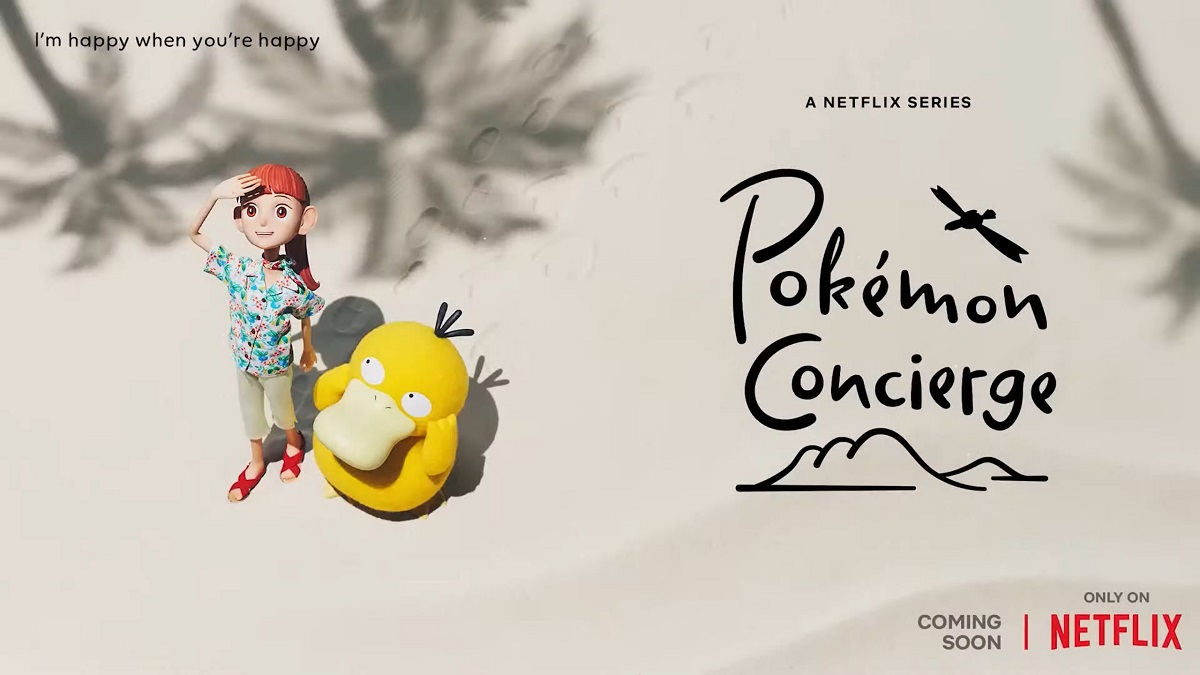 Banner of the series 'The concierge Pokémon'.
