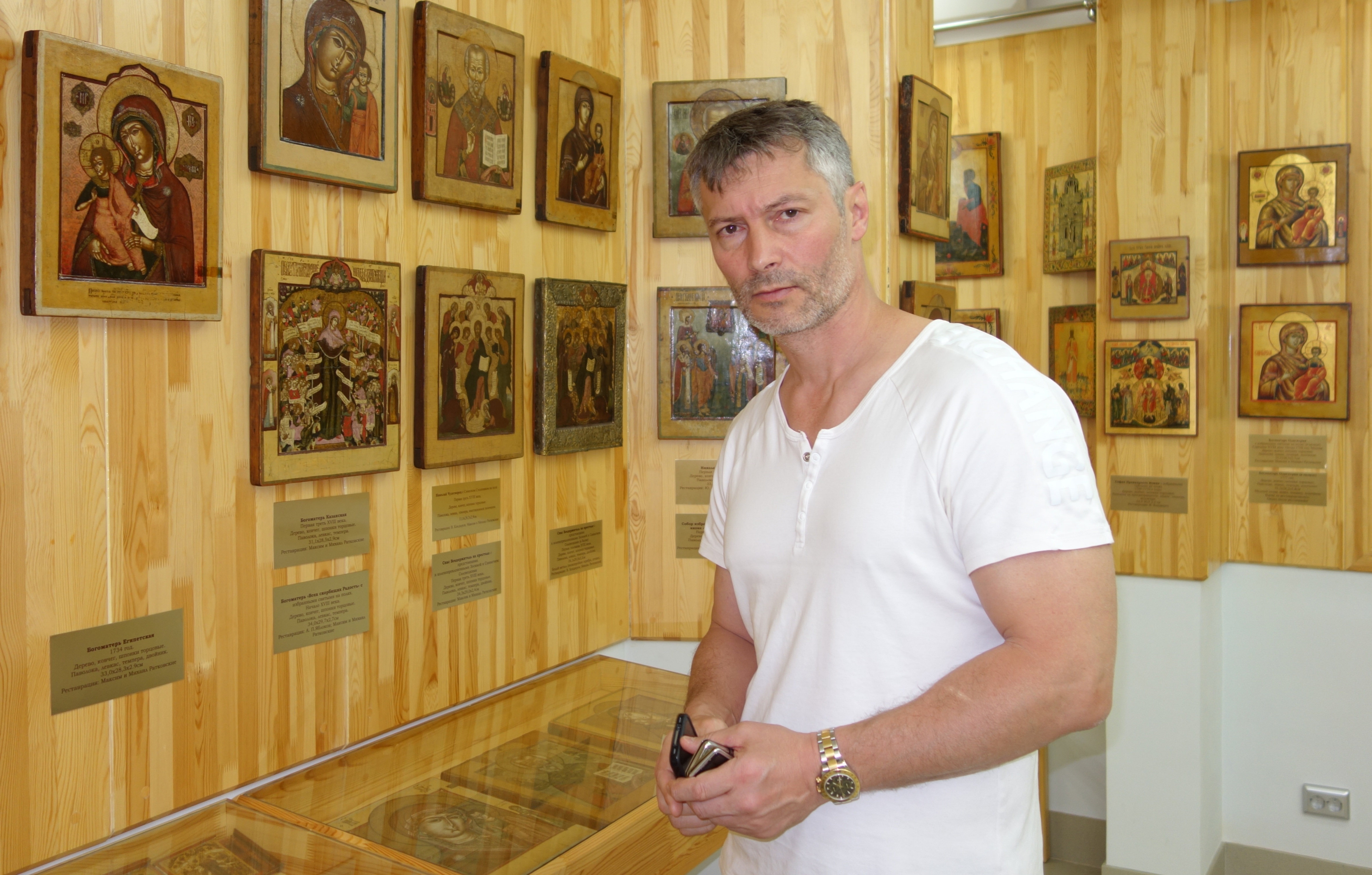 Yevgeny Roizman, excalcalde de Yekaterinburg.