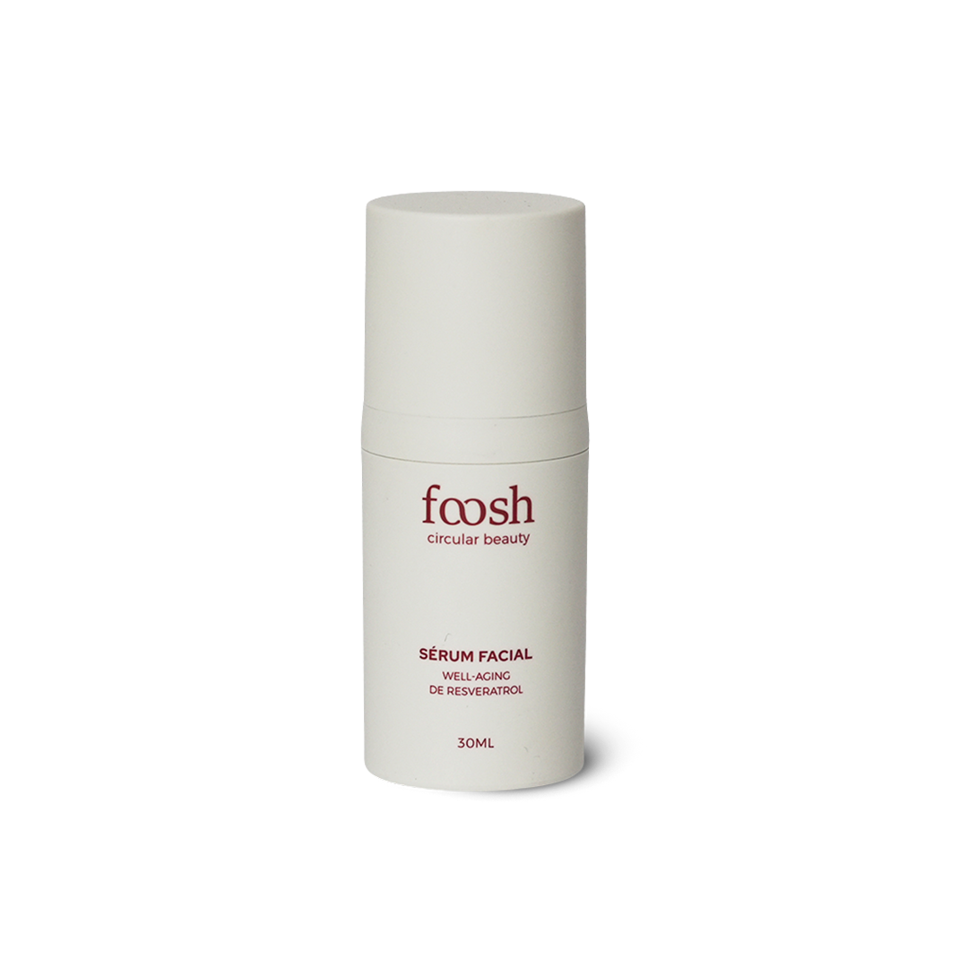 Resveratrol Well-aging serum, from Foosh (€35), with antioxidant efficacy and correcting wrinkles and blemishes, even on sensitive skin.